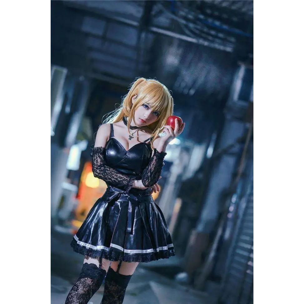 High Quality Misa Amane Cosplay Set with Stunning Details - dress