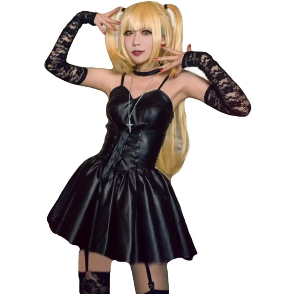 High Quality Misa Amane Cosplay Set with Stunning Details - dress