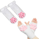 High Quality Thigh High Neko Cat Paw Gloves - Cosparty