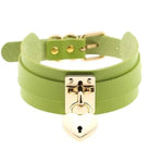 Locket Collar - Green - collar