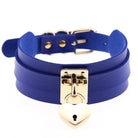 Locket Collar - Blue - collar