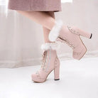 Holiday Themed Sweet Lolita Booties in New Condition Org InStock - Cosparty