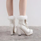 Holiday Themed Sweet Lolita Booties in New Condition Org InStock - Cosparty