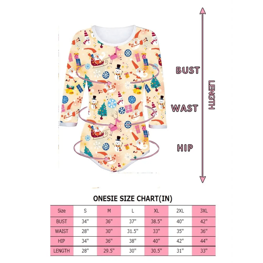 Holiday Themed Unisex Onesie for Relaxed Comfort and Fun - Cosparty