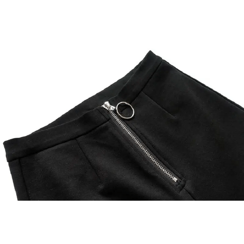 Hollow Cut - Out Pentagram Star Pants for Witchy Looks - Cosparty