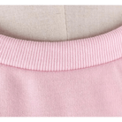 Holographic Acid Sugar Crop Top Sweater with Rainbow Sleeves - Cosparty