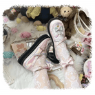 Holographic Bunny Ear Lolita Shoes for Kawaii Style - Cosparty