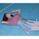 Holographic Pleated Silver Mini Skirt for Trendy J - Fashion Lovers - Cosparty