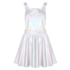 Holographic Suspender Overall Jumper Dress in New Condition - Cosparty