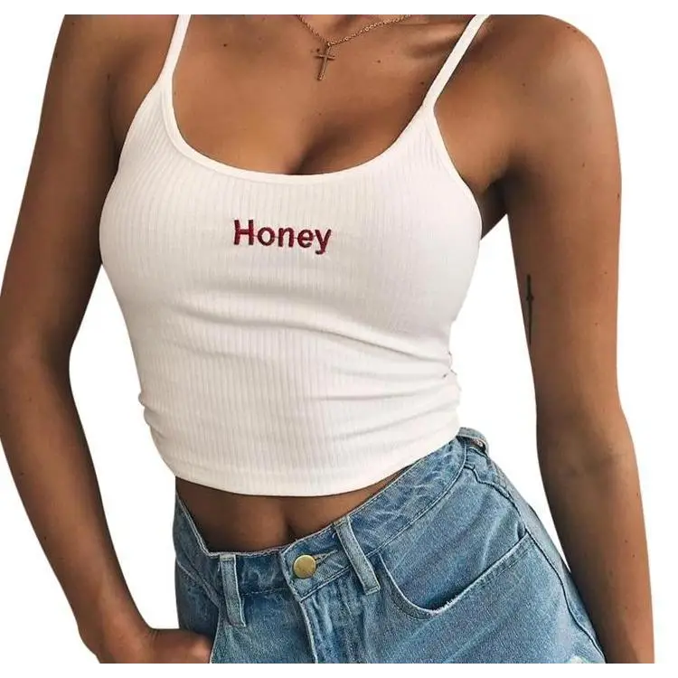 Honey Knit Crop Top for Stylish Summer Weather Wear - shirt