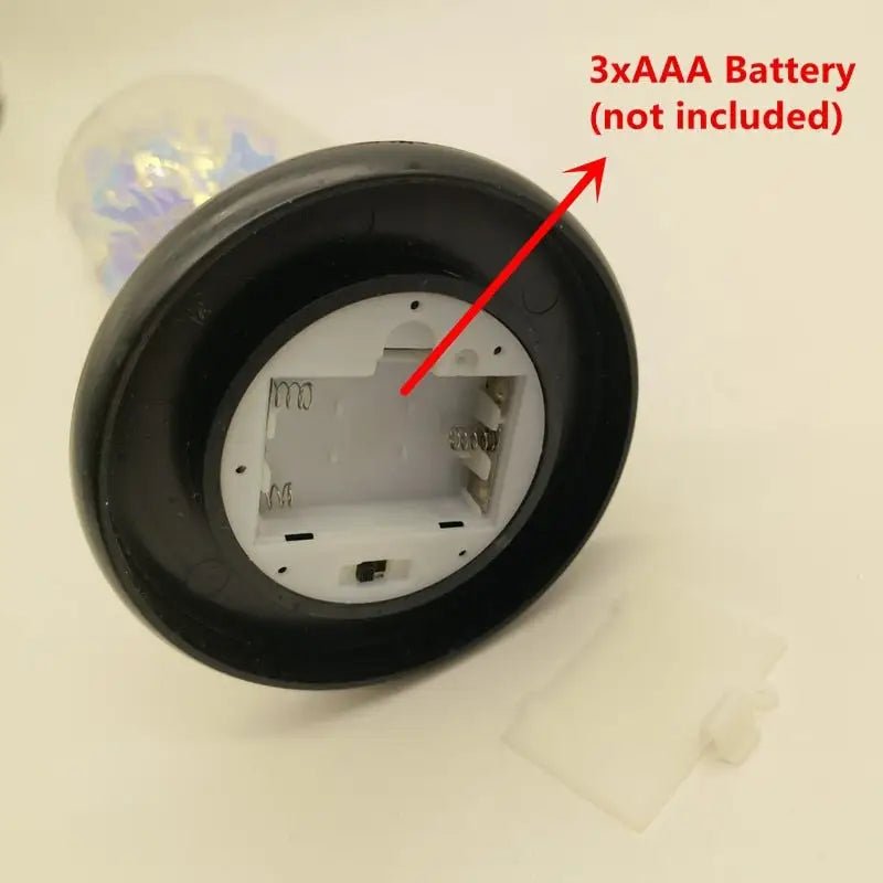 Immortal Rose Lamp with Elegant Flower Encased in LED Light - Cosparty