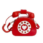 Intricately Detailed 3D Rotary Telephone Handbag in Multiple Colors - Cosparty