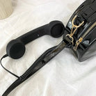 Intricately Detailed 3D Rotary Telephone Handbag in Multiple Colors - Cosparty