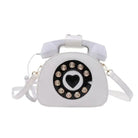 Intricately Detailed 3D Rotary Telephone Handbag in Multiple Colors - Cosparty
