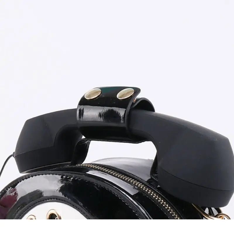 Intricately Detailed 3D Rotary Telephone Handbag in Multiple Colors - Cosparty