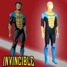 Invincible Mark Grayson Printed Cosplay Costume Suit - Cosparty