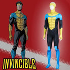 Invincible Mark Grayson Printed Cosplay Costume Suit - Cosparty
