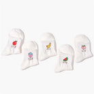 Japanese Fruit Inspired White Socks with Comfy Ankle Fit - Cosparty