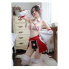 Japanese Inspired Nurse Lingerie Cosplay Set - costume