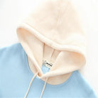 Japanese Inspired Painting Cat Artist Hoodie with Cherry Blossoms - Cosparty