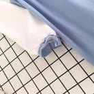 Japanese School Girl Dress with Sailor Collar and Flowing Skirt - Cosparty