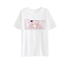 Japanese Strawberry Milk Kawaii T-Shirt in Soft Cotton - Cosparty