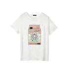 Japanese Strawberry Milk Kawaii T-Shirt in Soft Cotton - Cosparty