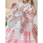 Jumbo Fuzzy Bunny Lolita Bag for Kawaii Fashionistas - bag