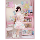 Jumbo Fuzzy Bunny Lolita Bag for Kawaii Fashionistas - Cosparty