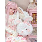 Jumbo Fuzzy Bunny Lolita Bag for Kawaii Fashionistas - bag