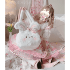 Jumbo Fuzzy Bunny Lolita Bag for Kawaii Fashionistas - Cosparty