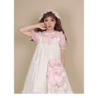 Jumbo Fuzzy Bunny Lolita Bag for Kawaii Fashionistas - Cosparty