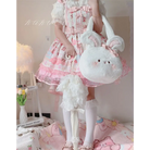 Jumbo Fuzzy Bunny Lolita Bag for Kawaii Fashionistas - bag