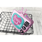 K - Pop Inspired Holographic Vintage Television Shaped Handbag - Cosparty