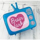 K - Pop Inspired Holographic Vintage Television Shaped Handbag - Cosparty