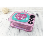 K - Pop Inspired Holographic Vintage Television Shaped Handbag - Cosparty