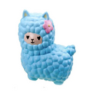 blue alpaca squeeze toy stress ball stress relief autism stim stimming kawaii fairy kei by Cosparty