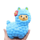 Kawaii Alpaca Squeeze Toys in Cosmic Galaxy and Pastel Colors - toy