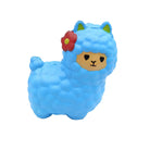 Kawaii Alpaca Squeeze Toys in Cosmic Galaxy and Pastel Colors - toy