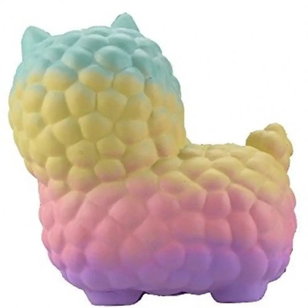 Kawaii Alpaca Squeeze Toys in Cosmic Galaxy and Pastel Colors - toy