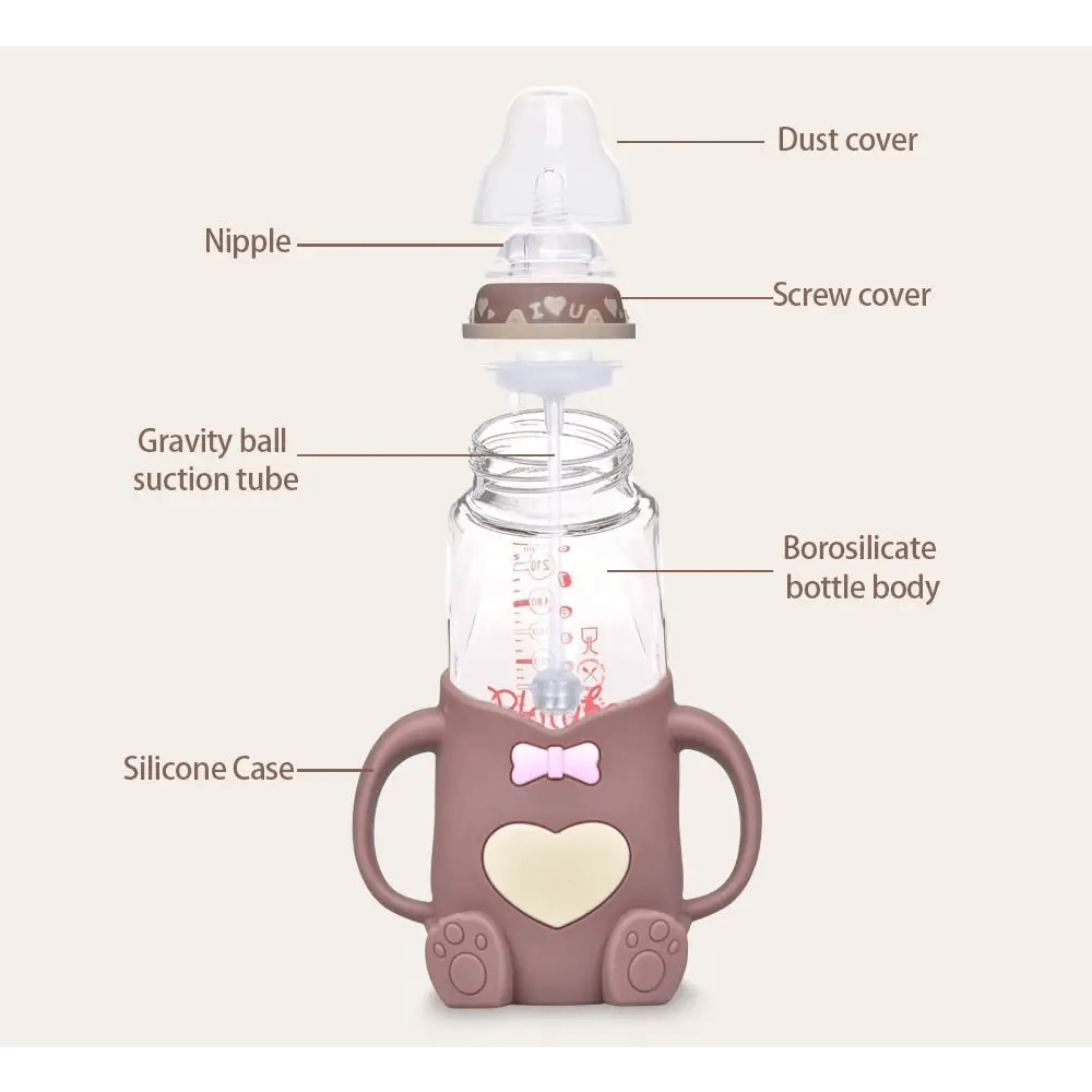 Kawaii Baby Bear Bottles for Adorable Infants - Cosparty