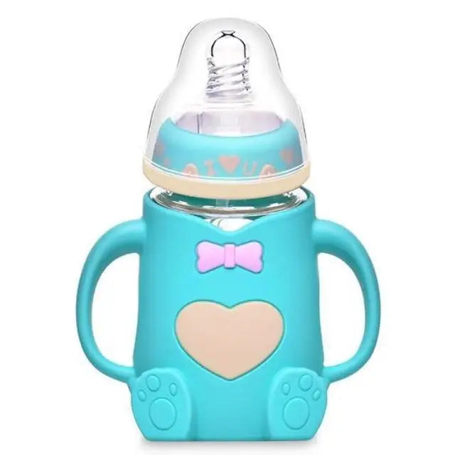 Adult Baby Bottle Teal Bear ABDL Age Play Long Teet Nipple Kinky Fetish CGL by DDLG Playground