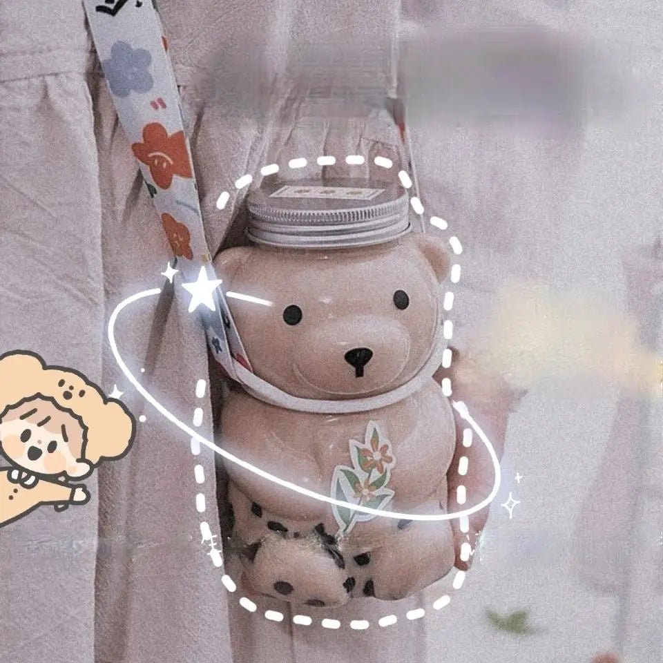 Kawaii Baby Bear Mason Jar Bottles for Cospartys - Cosparty