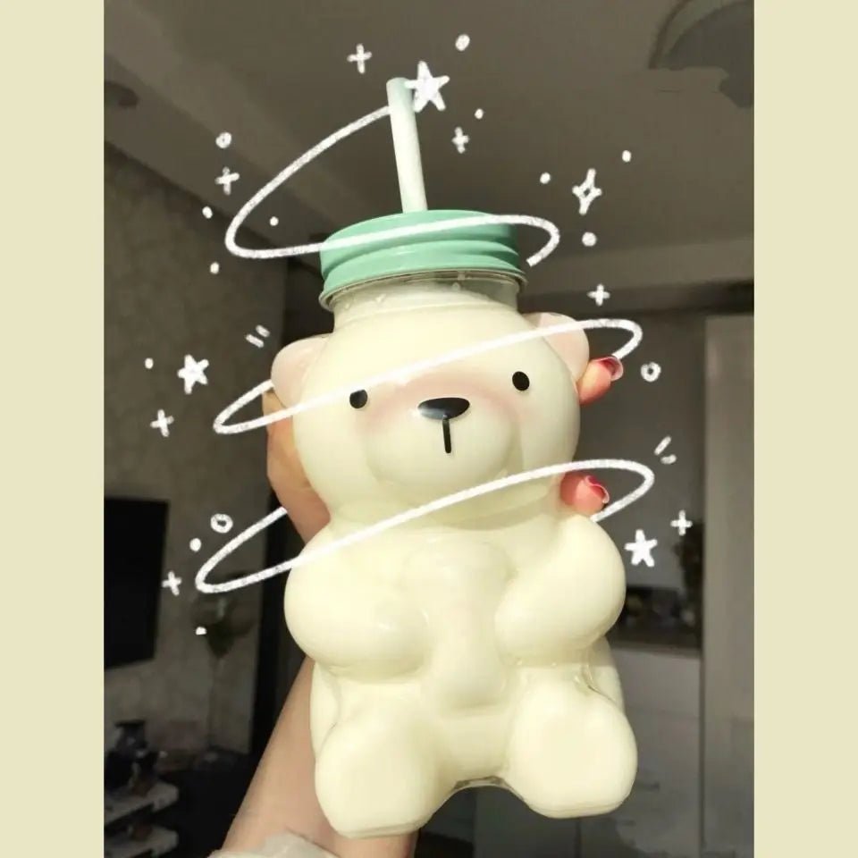 Kawaii Baby Bear Mason Jar Bottles for Cospartys - Cosparty