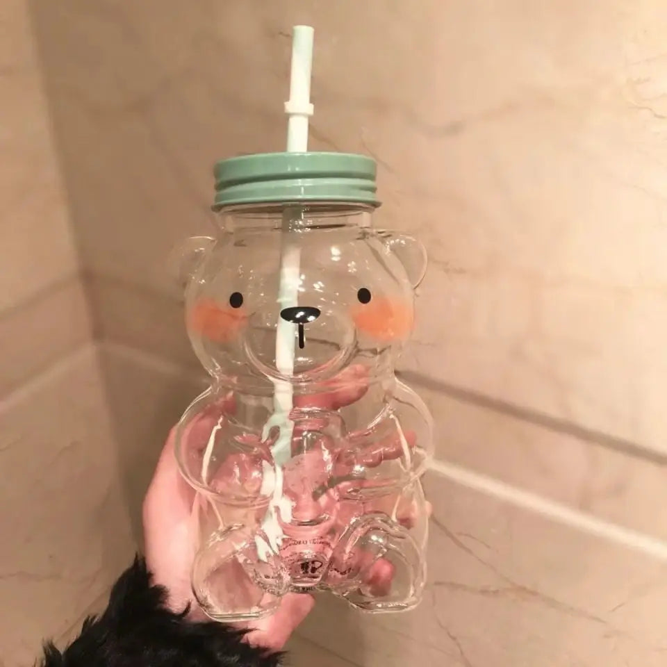 Kawaii Baby Bear Mason Jar Bottles for Cospartys - bottle