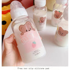 Kawaii Baby Bear Strawberry Bottles in 4 Adorable Designs - cup