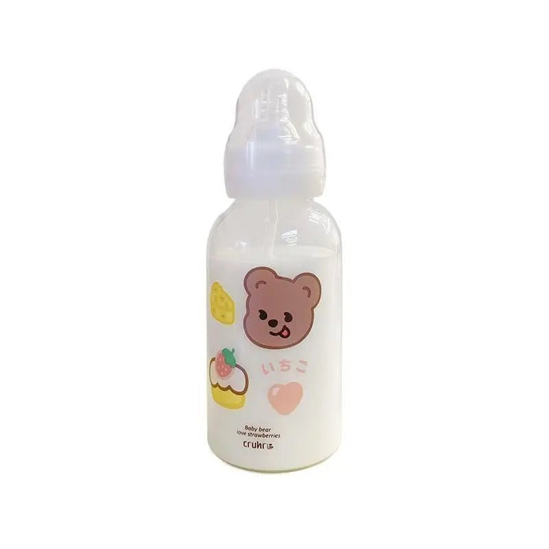 Kawaii Baby Bear Strawberry Bottles in 4 Adorable Designs - Cosparty