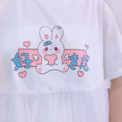 Kawaii Baby Bun Dress with Adorable Bunny Design - dress