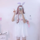 Kawaii Baby Bun Dress with Adorable Bunny Design - dress