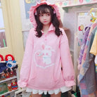 Kawaii Baby Bun Hoodie with Ice Cream Design for Little Ones - Cosparty